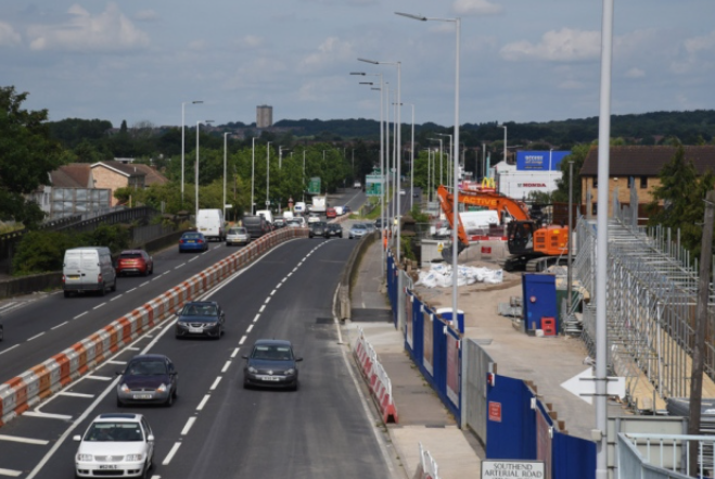 A127，Ardleigh Green Bridge