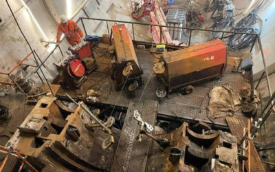 巴黎地铁隧道中的BD核钢锯成功